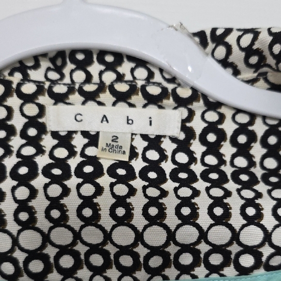 CAbi Black and White Patterned Blazer - Picture 6 of 12